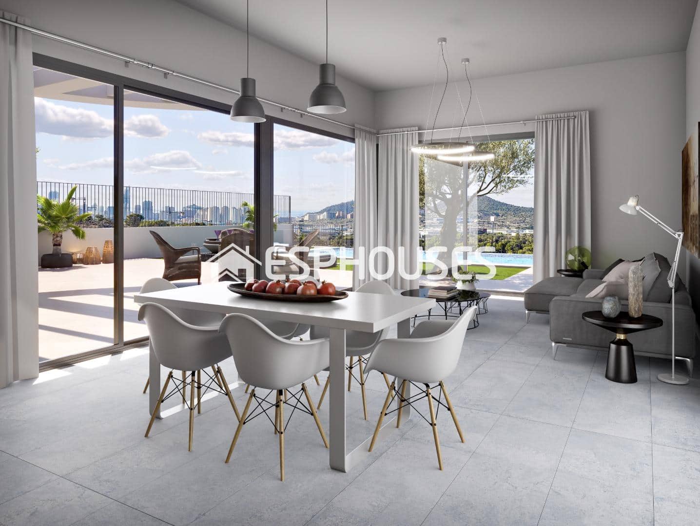 4 Zimmer Villa zu verkaufen in Finestrat mit Pool Garage - 1.150.000 € (Ref: 9444093)