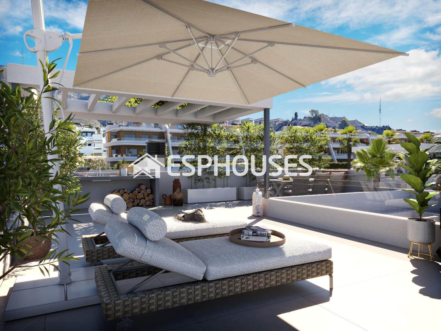 4 Zimmer Villa zu verkaufen in Finestrat mit Pool Garage - 1.150.000 € (Ref: 9444093)