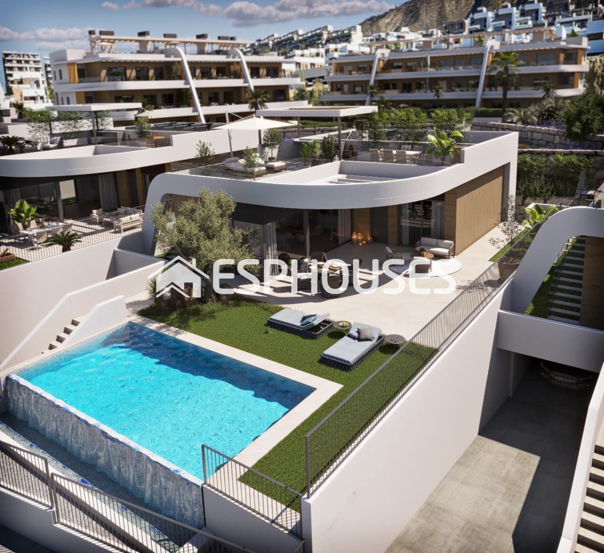 4 soveværelse Villa til salg i Finestrat med swimmingpool - € 725.000 (Ref: 9444095)