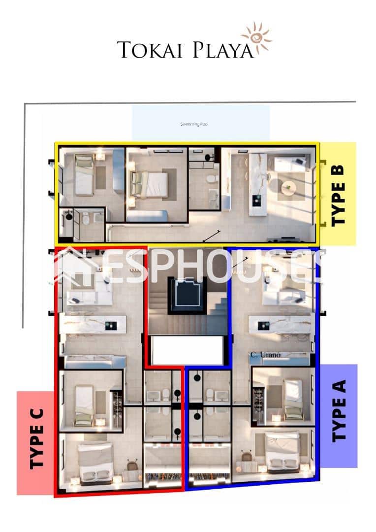 2 slaapkamer Appartement te koop in Los Cuarteros met zwembad - € 249.950 (Ref: 9444096)