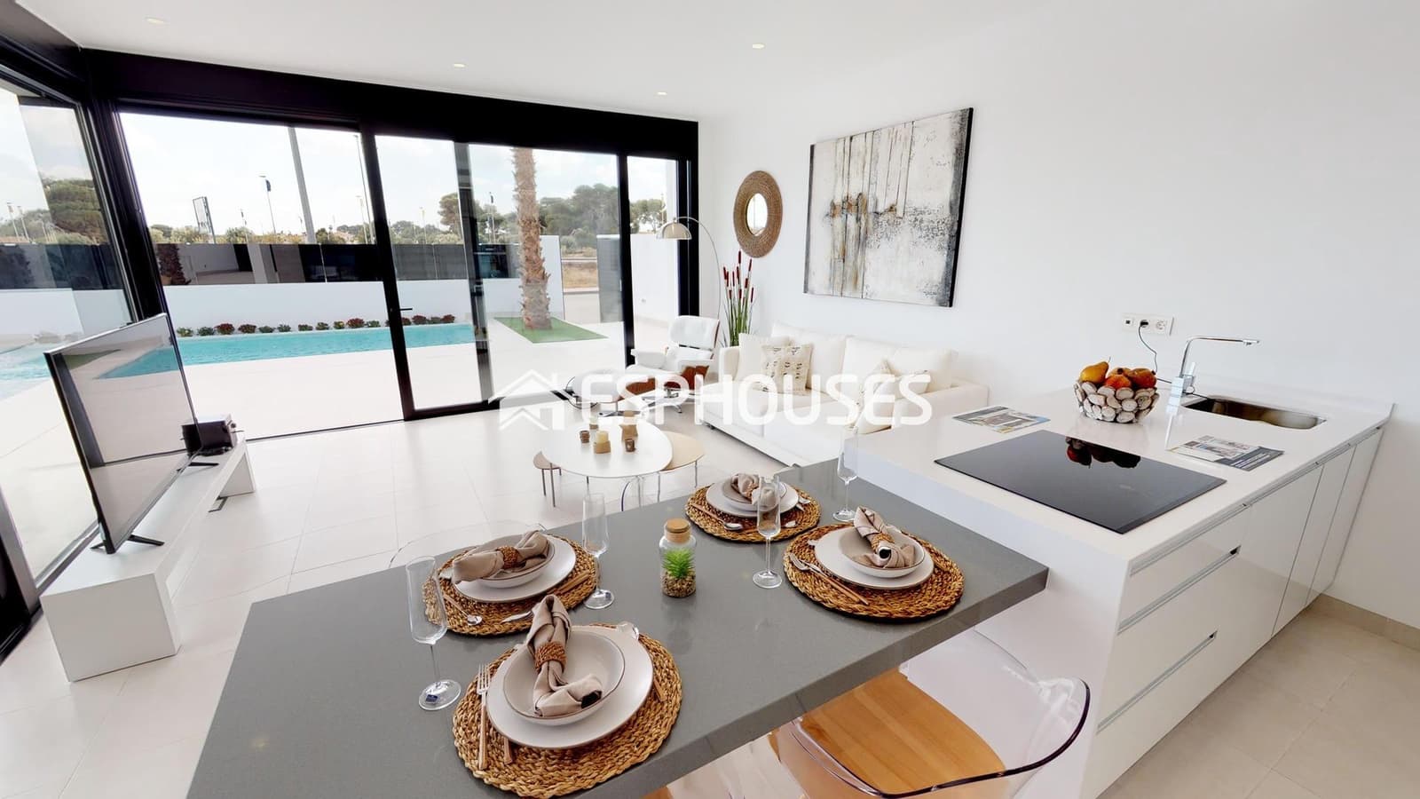 3 sovrum Villa till salu i San Pedro del Pinatar med pool garage - 569 950 € (Ref: 9444097)