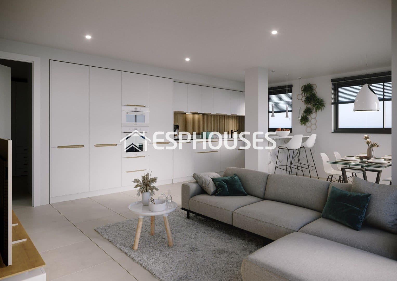 2 sypialnia Penthouse na sprzedaż w Santa Pola z basenem garażem - 310 000 € (Ref: 9444101)