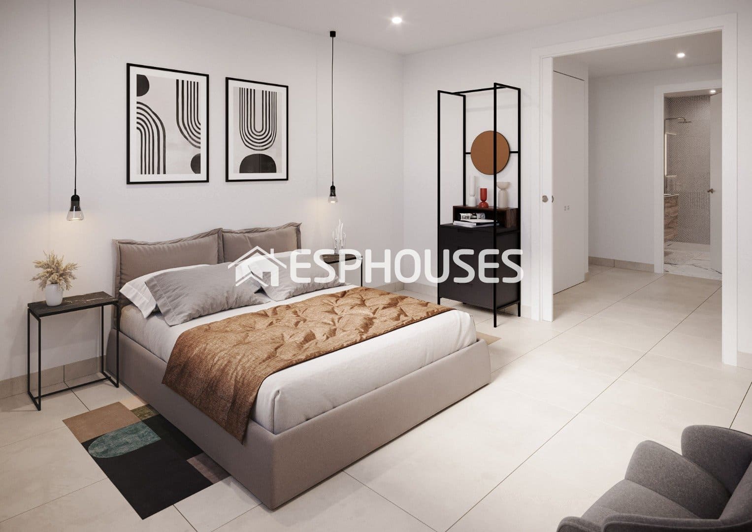 2 sypialnia Penthouse na sprzedaż w Santa Pola z basenem garażem - 310 000 € (Ref: 9444101)