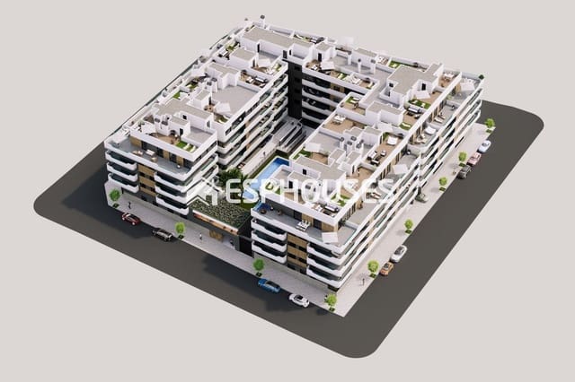 Ático de 2 habitaciones en Noroeste, Santa Pola en venta con piscina garaje - 310.000 € (Ref: 9444101)