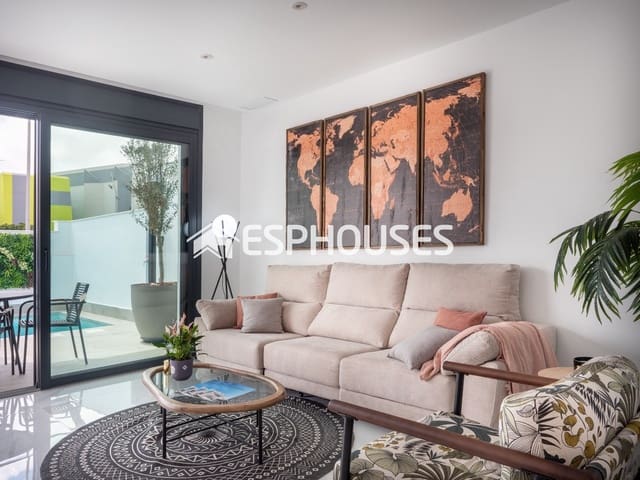 3 soverom Hus til salgs i San Pedro del Pinatar ciudad, San Pedro del Pinatar med svømmebasseng garasje - € 439 000 (Ref: 9444112)