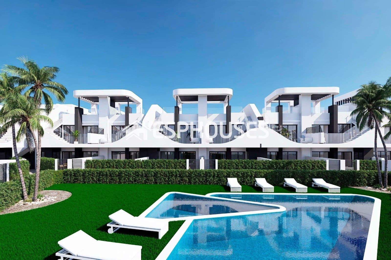 2 quarto Bungalow para venda em San Fulgencio com piscina garagem - 233 900 € (Ref: 9444123)