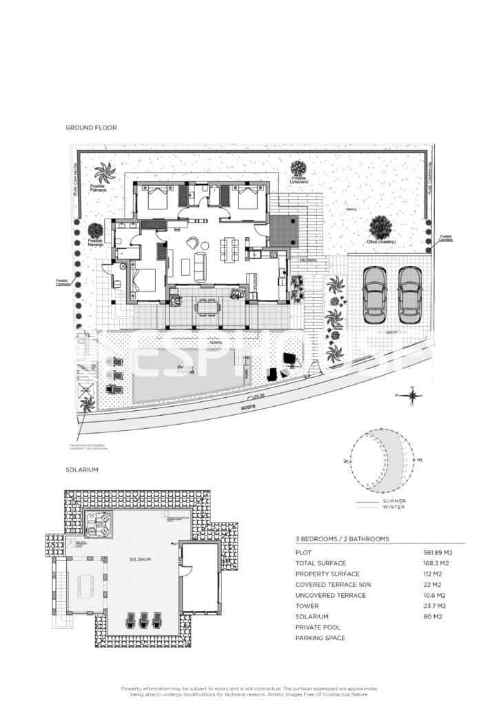 3 slaapkamer Villa te koop in Ciudad Quesada met zwembad garage - € 871.162 (Ref: 9444126)