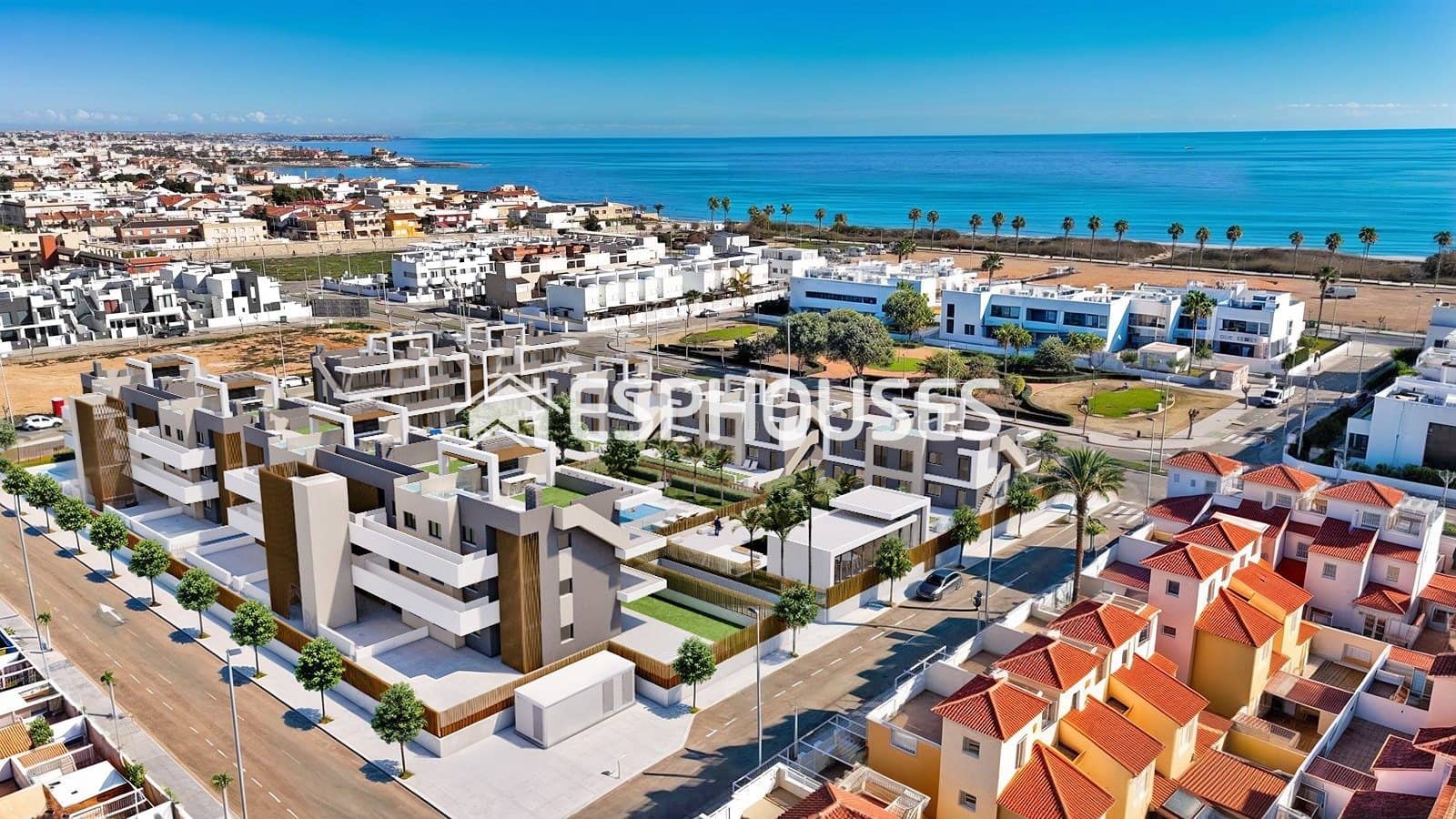 3 slaapkamer Penthouse te koop in Torre de la Horadada met zwembad garage - € 549.900 (Ref: 9444141)