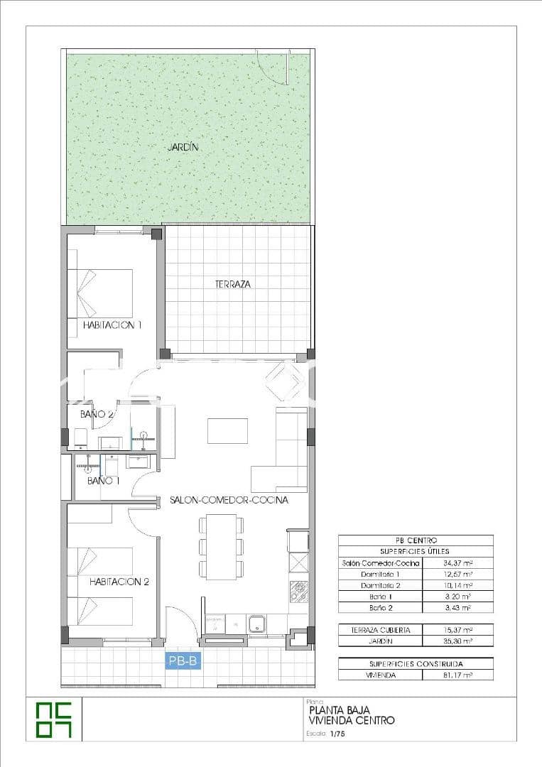 2 sovrum Lägenhet till salu i La Villajoyosa / Vila Joiosa med pool garage - 369 000 € (Ref: 9444169)