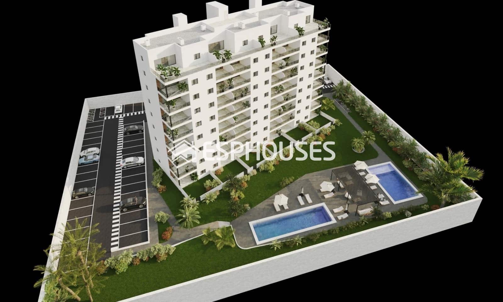 2 soverom Leilighet til salgs i La Villajoyosa / Vila Joiosa med svømmebasseng garasje - € 365 000 (Ref: 9444175)