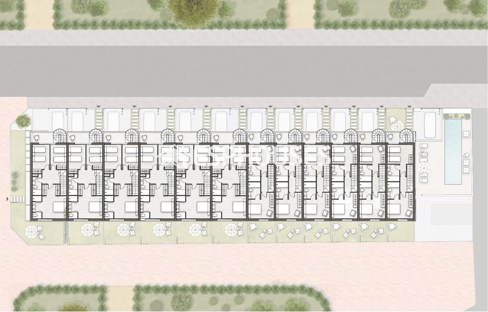 2 slaapkamer Bungalow te koop in Pilar de la Horadada met zwembad garage - € 298.900 (Ref: 9444179)