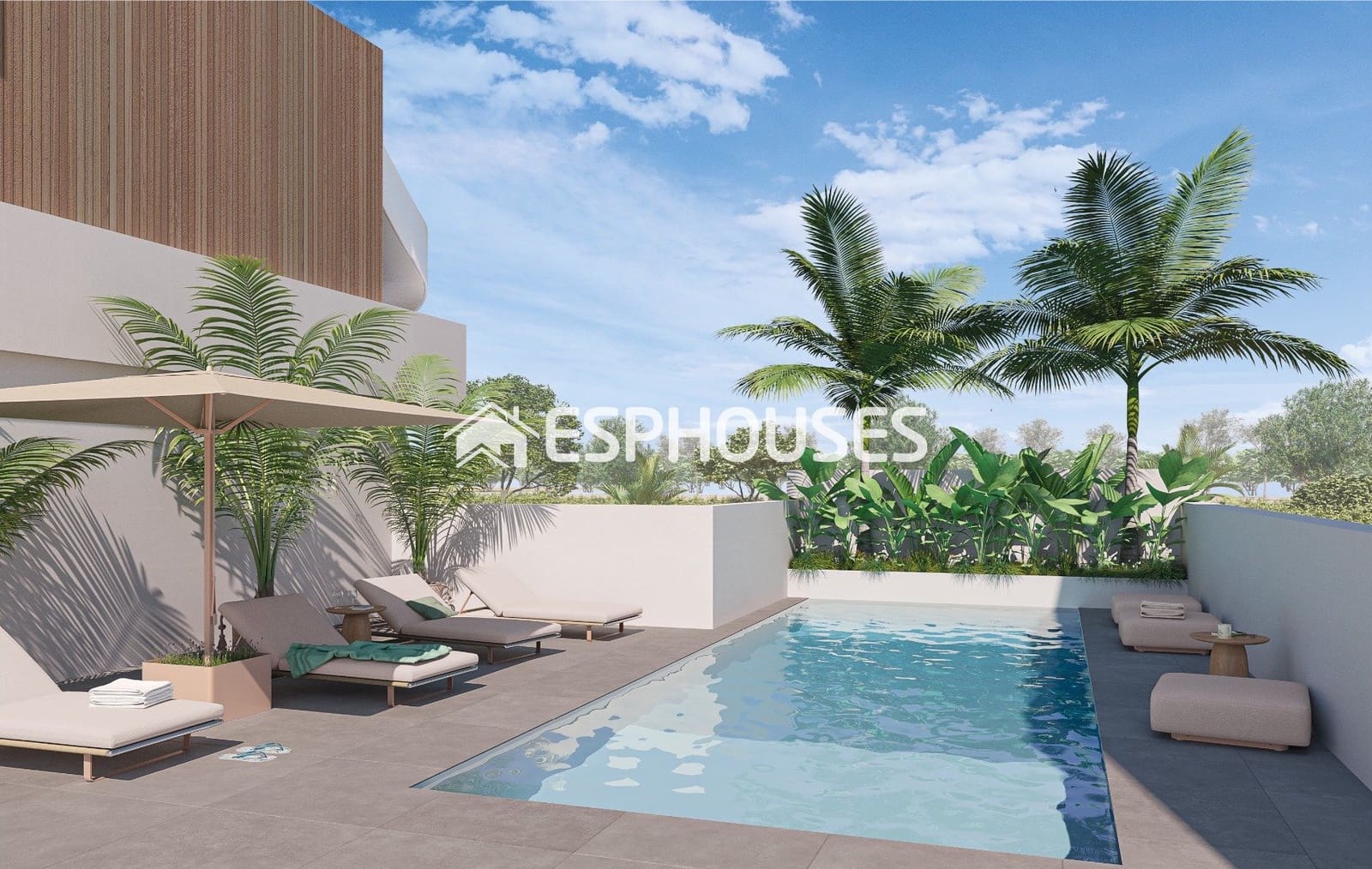 2 soveværelse Semi-Rækkehus til salg i Pilar de la Horadada med swimmingpool - € 314.900 (Ref: 9444179)