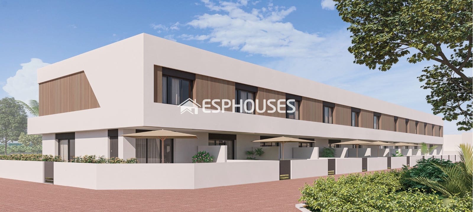 3 sovrum Semi-fristående Villa till salu i Pilar de la Horadada med pool - 354 900 € (Ref: 9444180)
