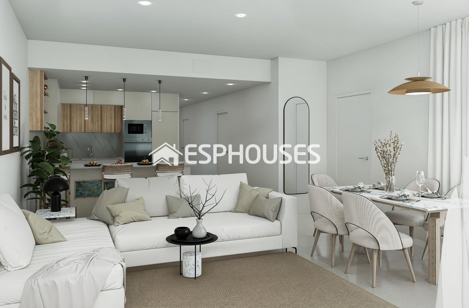 3 quarto Bungalow para venda em Los Alcazares com piscina - 442 000 € (Ref: 9444194)