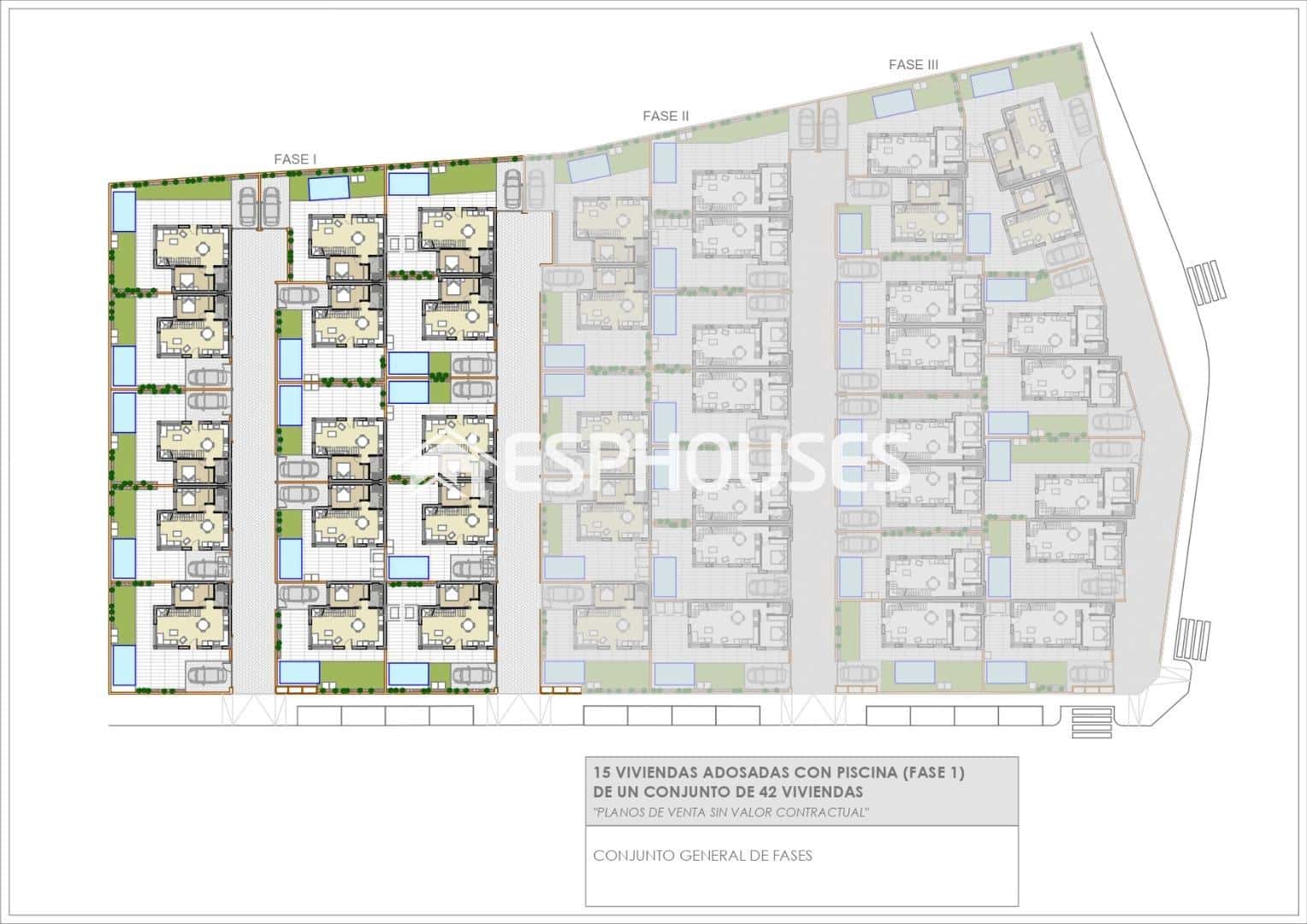 3 sovrum Bungalow till salu i Vistabella med pool garage - 352 900 € (Ref: 9444197)