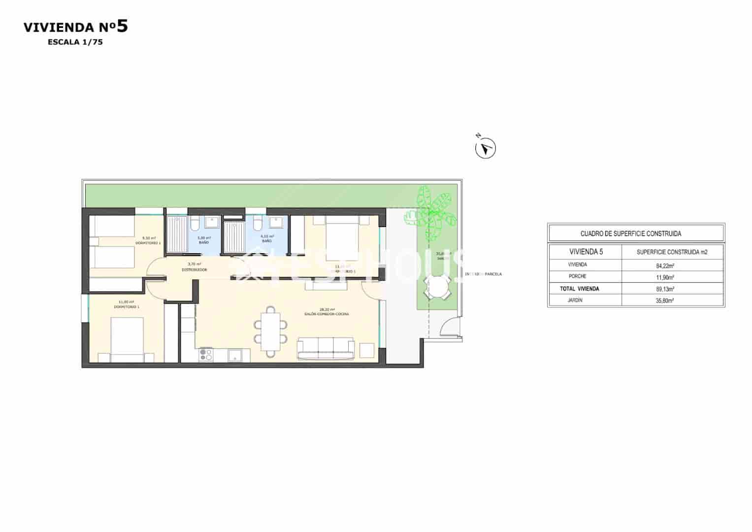 3 slaapkamer Appartement te koop in Pilar de la Horadada met zwembad garage - € 289.900 (Ref: 9444199)