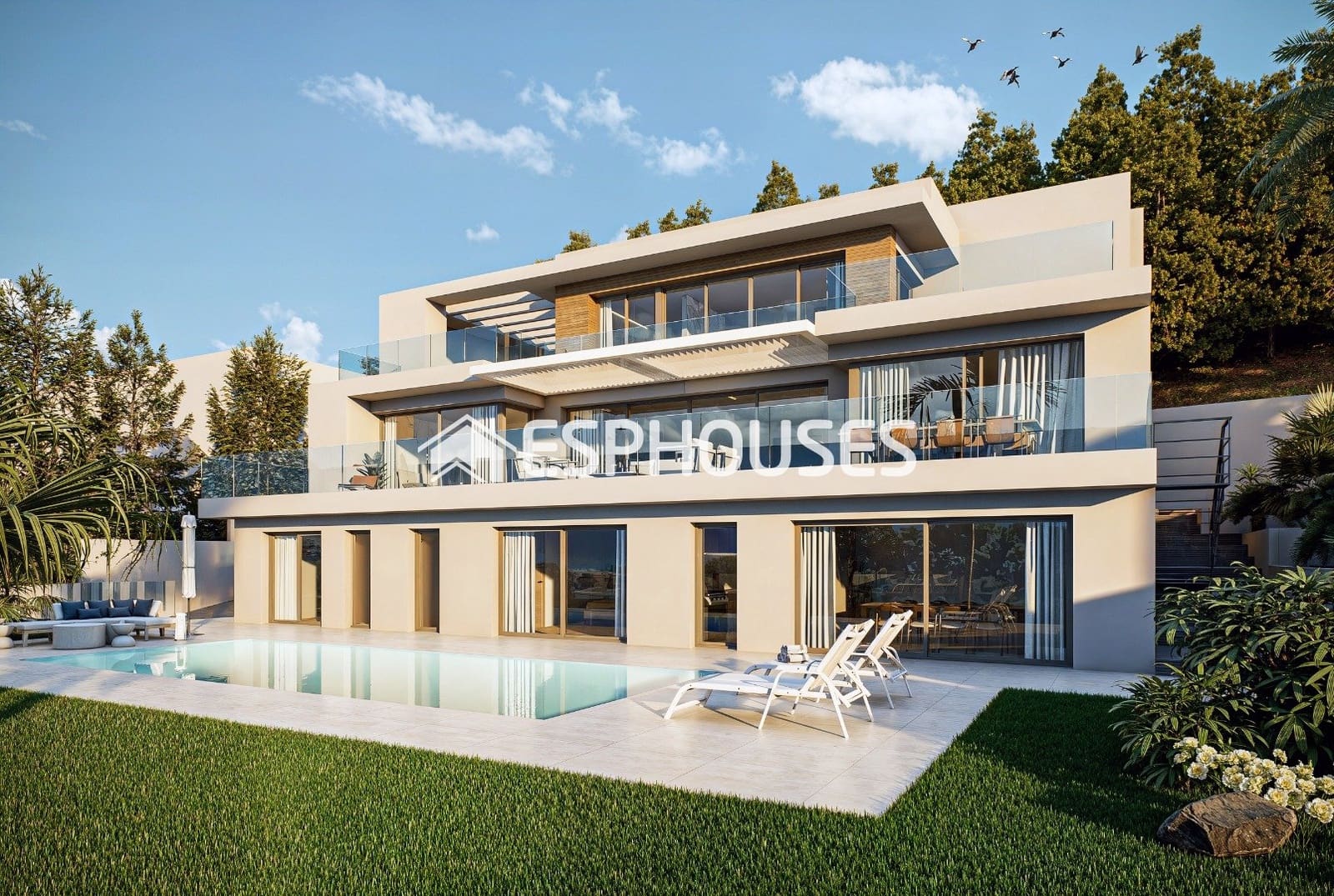 4 bedroom Villa for sale in Altea with pool - € 2,690,000 (Ref: 9444200)