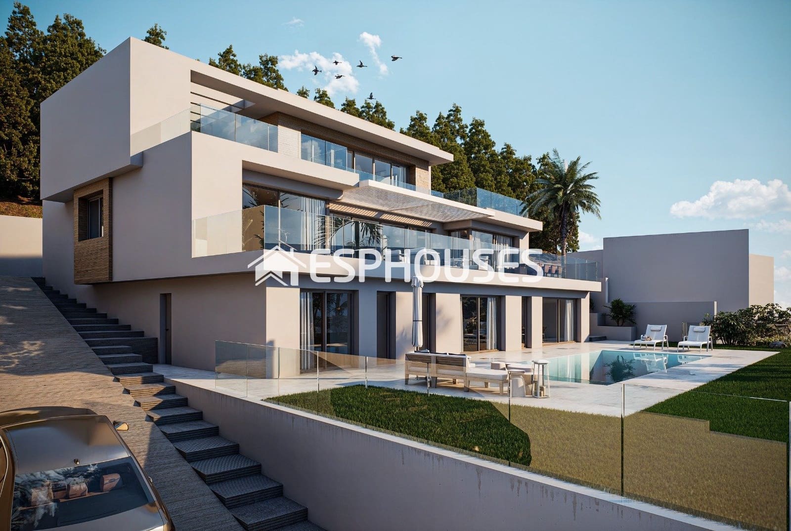 4 bedroom Villa for sale in Altea with pool - € 2,690,000 (Ref: 9444200)