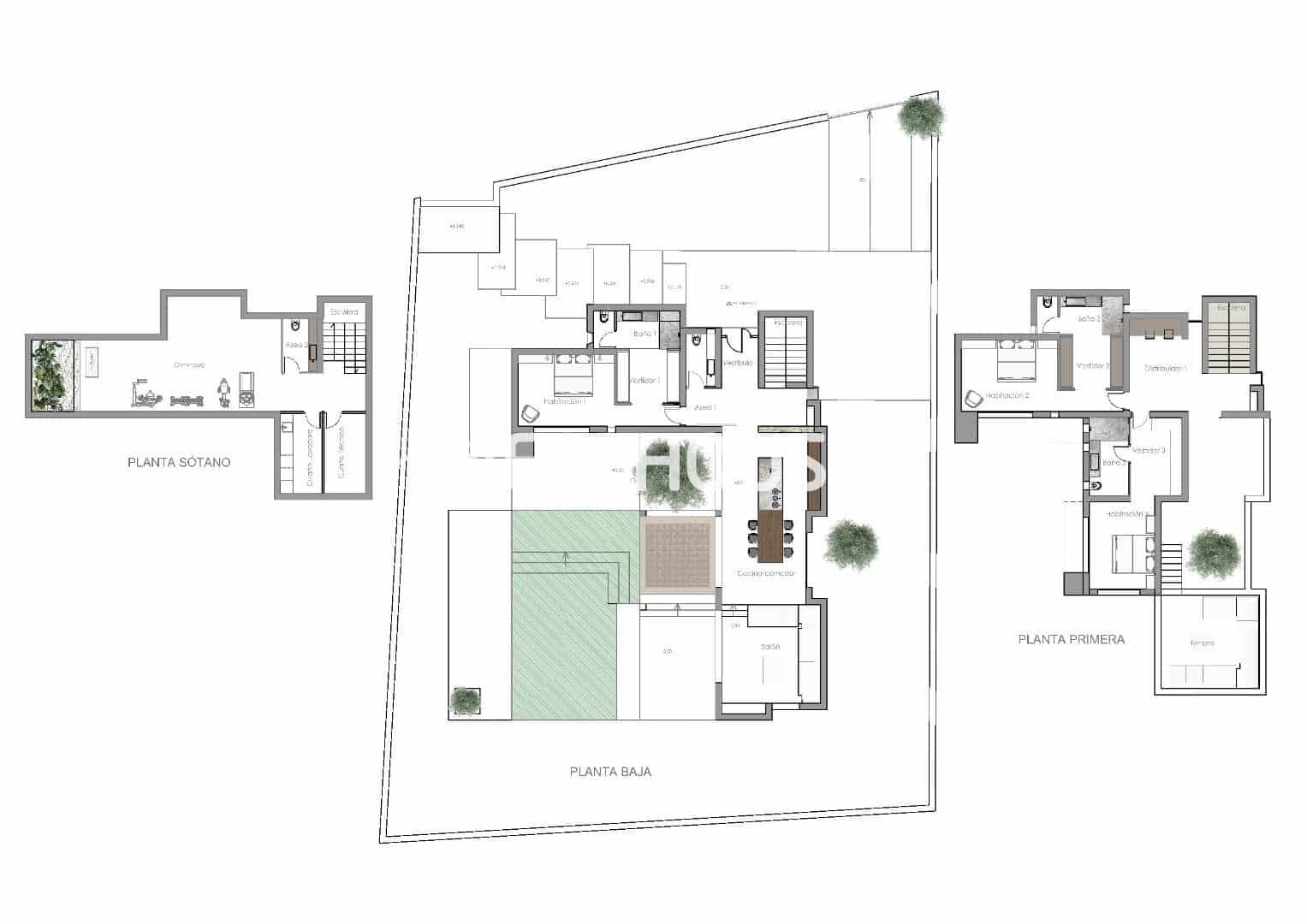 3 chambre Villa/Maison à vendre à La Nucia avec piscine garage - 1 325 000 € (Ref: 9444201)