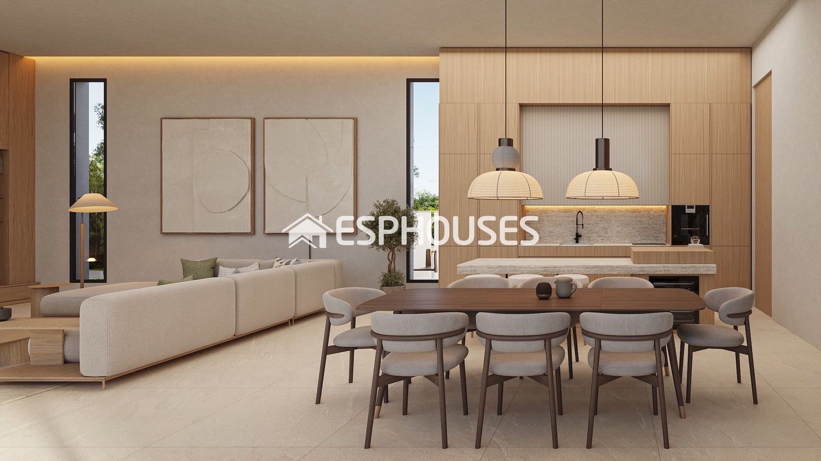 3 soveværelse Villa til salg i Calpe / Calp med swimmingpool - € 1.525.000 (Ref: 9444204)