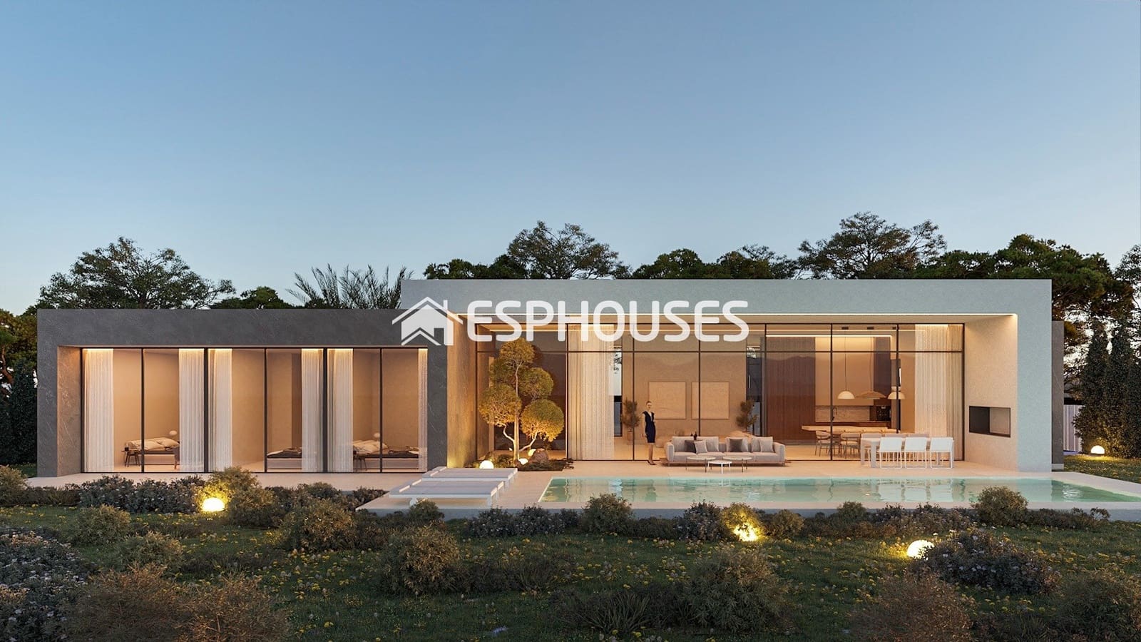 3 soveværelse Villa til salg i Calpe / Calp med swimmingpool - € 1.525.000 (Ref: 9444204)