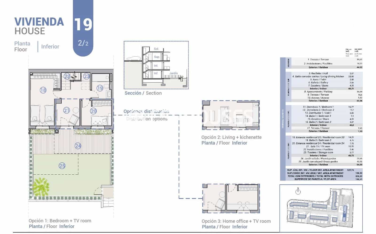 4 soveværelse Bungalow til salg i La Nucia med swimmingpool garage - € 499.000 (Ref: 9444207)
