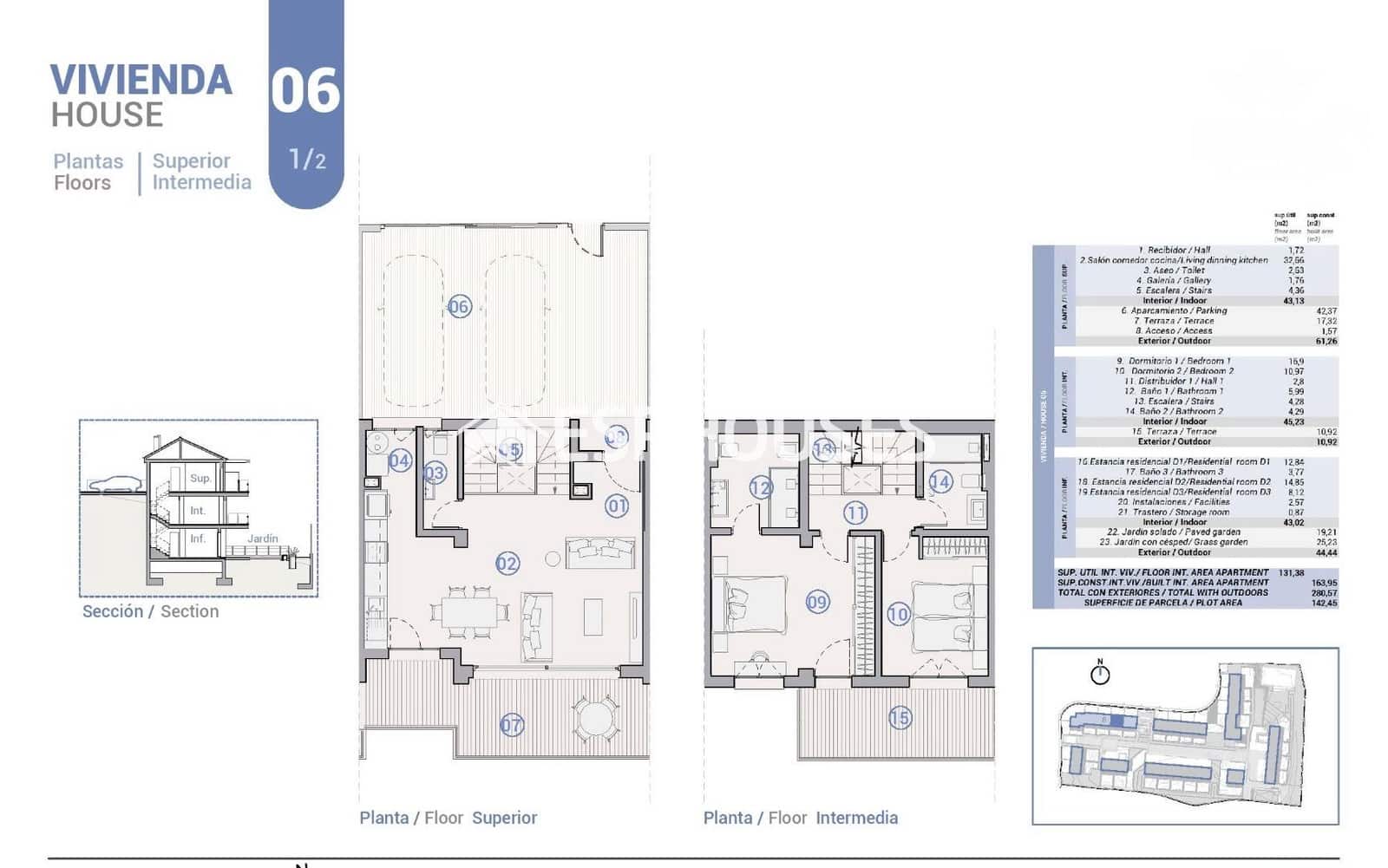 4 soveværelse Bungalow til salg i La Nucia med swimmingpool garage - € 450.000 (Ref: 9444208)