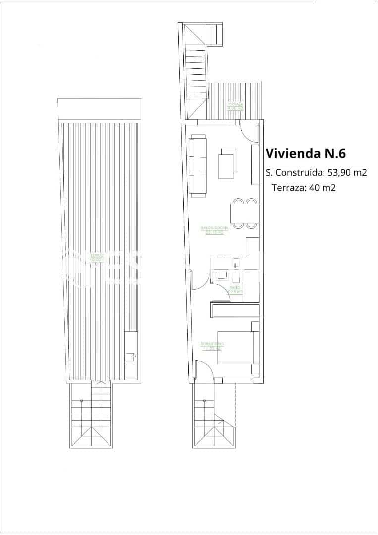 1 sovrum Lägenhet till salu i San Pedro del Pinatar med pool garage - 194 900 € (Ref: 9444224)