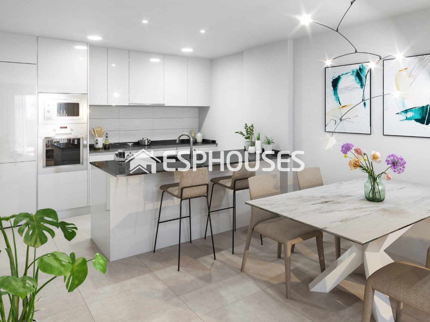 1 sypialnia Penthouse na sprzedaż w San Pedro del Pinatar z basenem - 194 900 € (Ref: 9444224)
