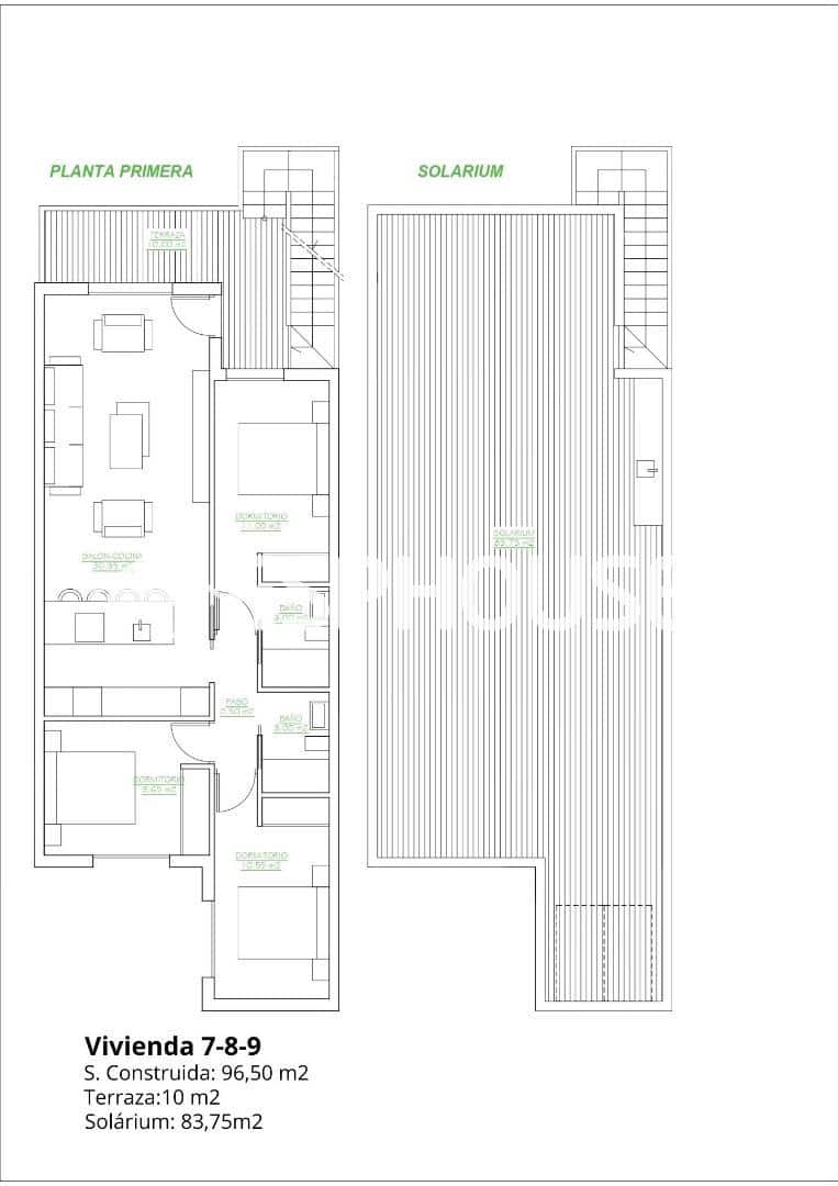 3 sovrum Lägenhet till salu i San Pedro del Pinatar med pool garage - 299 900 € (Ref: 9444225)