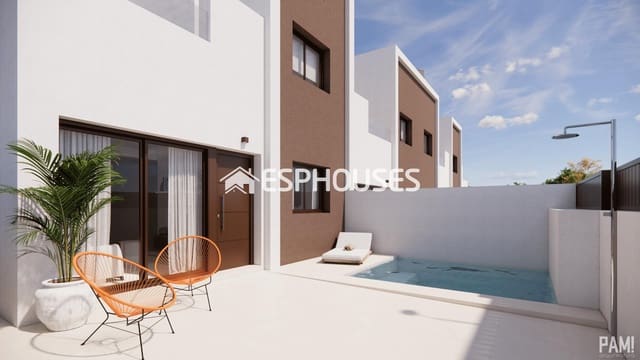 3 Zimmer Bungalow zu verkaufen in Pilar de la Horadada ciudad, Pilar de la Horadada mit Garage - 285.000 € (Ref: 9444226)