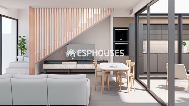 3 makuuhuone Bungalow myytävänä paikassa San Pedro del Pinatar ciudad, San Pedro del Pinatar mukana uima-altaan 
autotalli - 305 000 € (Ref: 9444227)