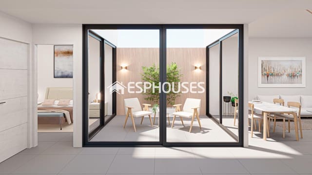 3 makuuhuone Bungalow myytävänä paikassa San Pedro del Pinatar ciudad, San Pedro del Pinatar mukana uima-altaan 
autotalli - 305 000 € (Ref: 9444227)