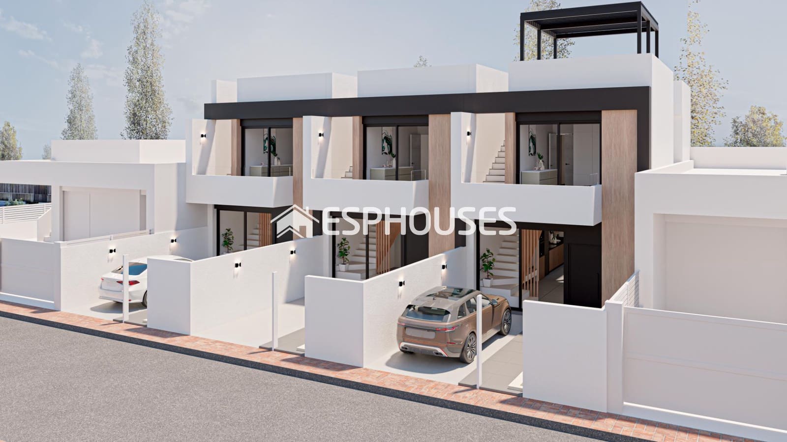 3 makuuhuone Bungalow myytävänä paikassa San Pedro del Pinatar mukana uima-altaan 
autotalli - 305 000 € (Ref: 9444227)