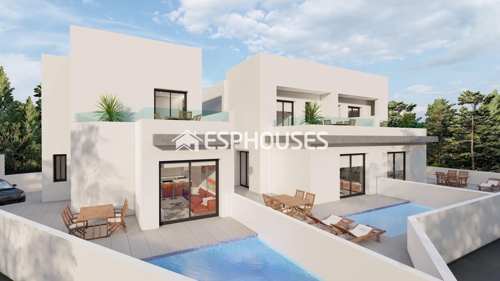3 bedroom Villa for sale in Daya Nueva with pool garage - € 349,900 (Ref: 9444228)