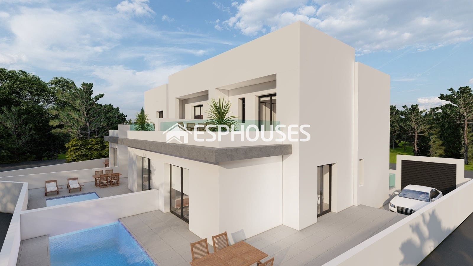 3 bedroom Villa for sale in Daya Nueva with pool garage - € 349,900 (Ref: 9444228)