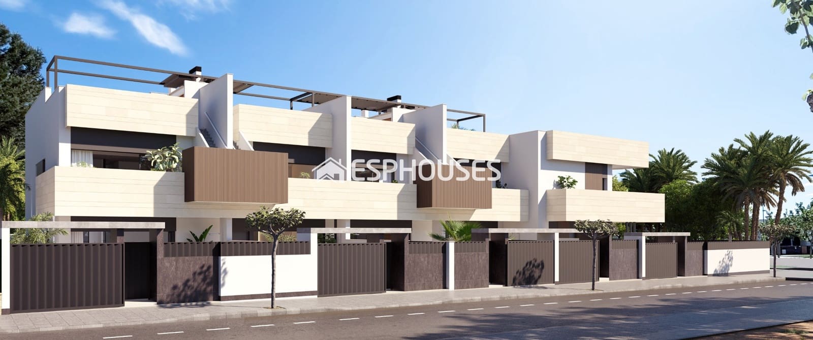 Bungalow de 3 habitaciones en Pilar de la Horadada en venta con piscina - 394.000 € (Ref: 9444229)