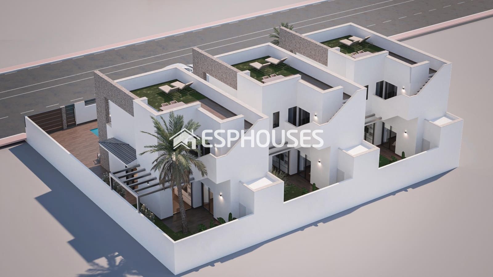 3 soverom Villa til salgs i San Pedro del Pinatar med svømmebasseng garasje - € 479 900 (Ref: 9444232)