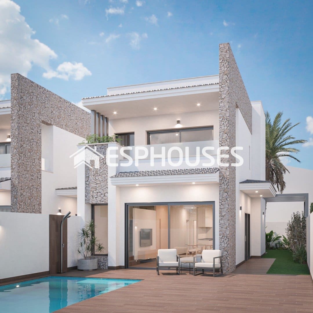 3 bedroom Villa for sale in San Pedro del Pinatar with pool - € 479,900 (Ref: 9444232)