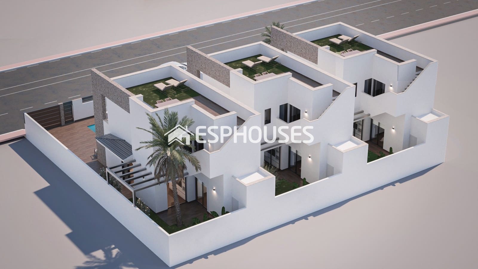 3 bedroom Villa for sale in San Pedro del Pinatar with pool - € 479,900 (Ref: 9444232)