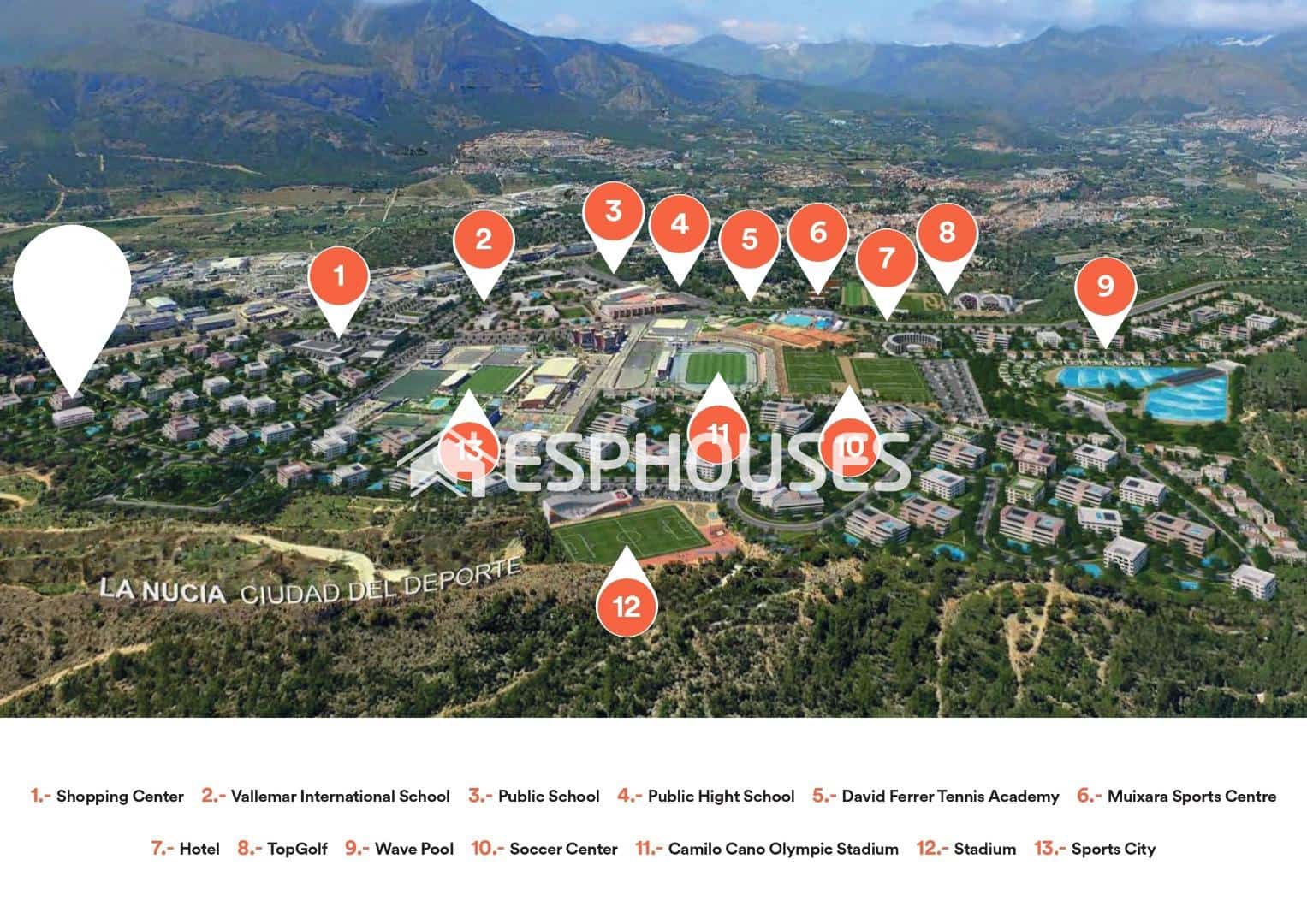 2 camera da letto Appartamento in vendita in La Nucia con piscina garage - 273.000 € (Rif: 9444236)