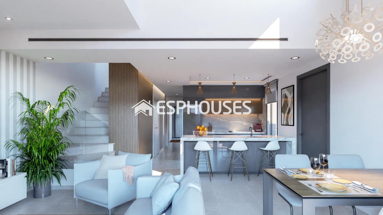 3 soveværelse Bungalow til salg i Los Nietos med swimmingpool garage - € 359.900 (Ref: 9444240)