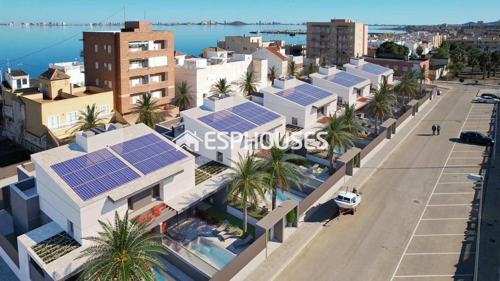 3 soveværelse Bungalow til salg i Los Nietos med swimmingpool garage - € 359.900 (Ref: 9444240)