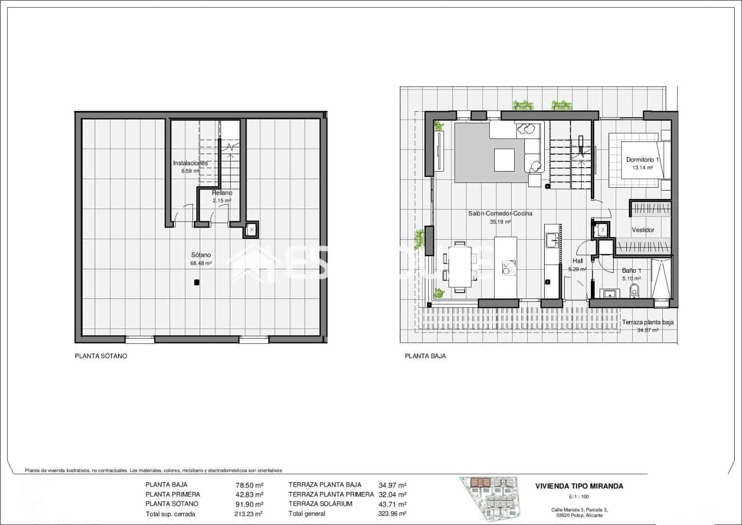 3 soverom Villa til salgs i Polop med svømmebasseng - € 623 115 (Ref: 9444245)