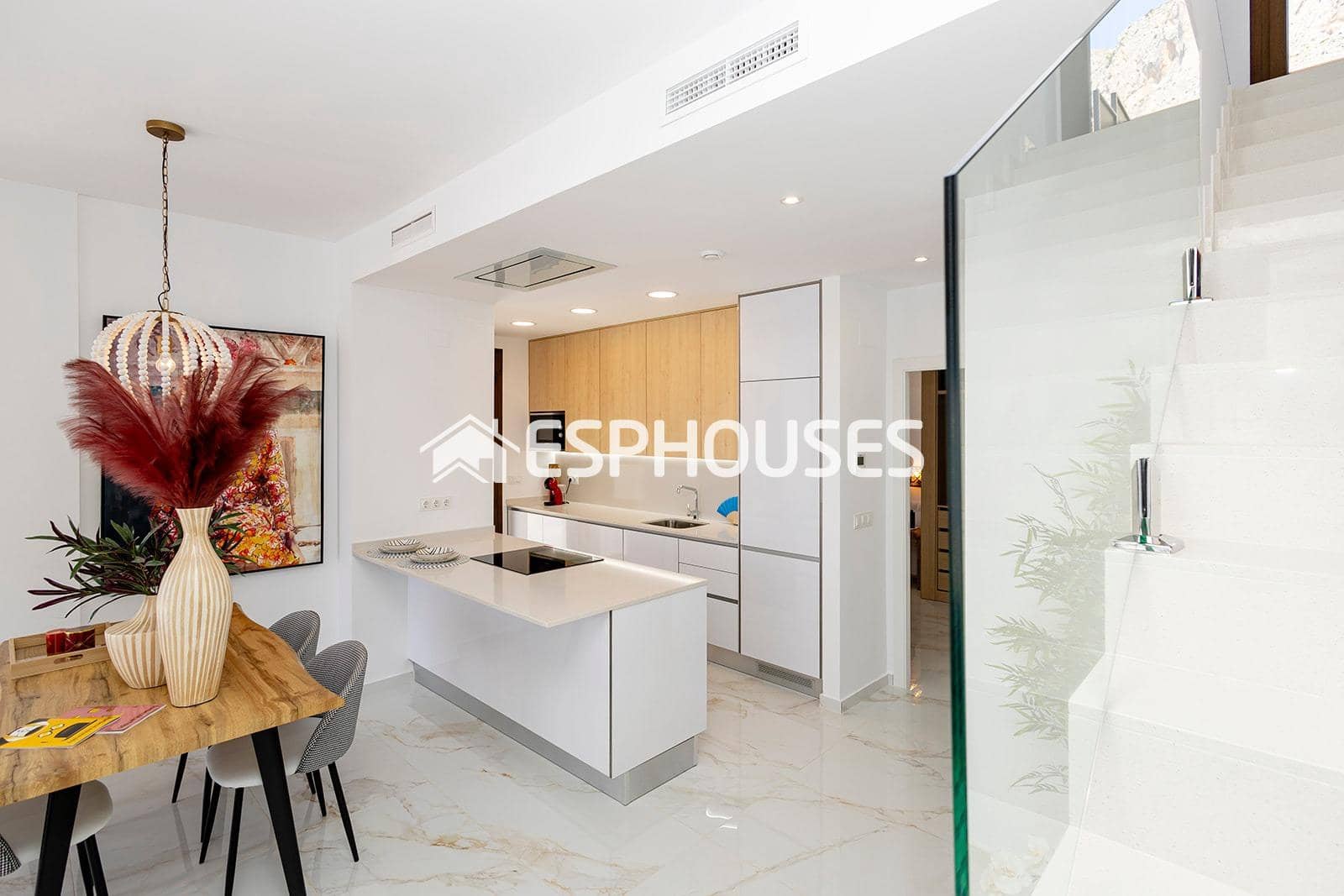 3 sypialnia Willa na sprzedaż w Polop z basenem garażem - 598 000 € (Ref: 9444248)