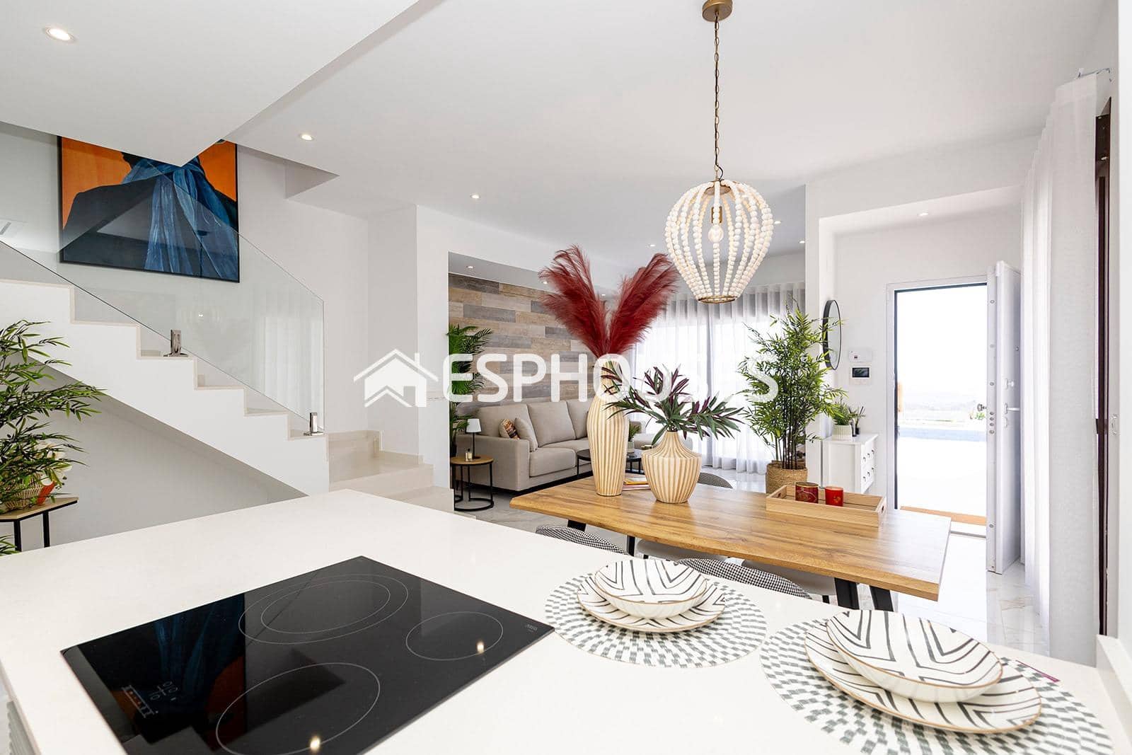 3 sypialnia Willa na sprzedaż w Polop z basenem garażem - 598 000 € (Ref: 9444248)