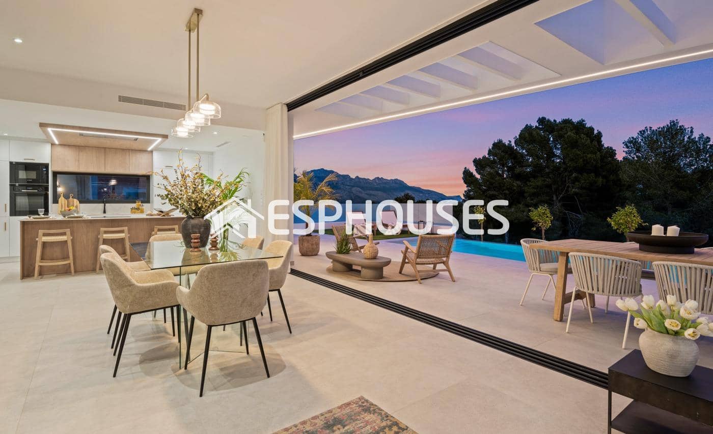 4 Zimmer Villa zu verkaufen in Polop mit Pool Garage - 735.000 € (Ref: 9444249)