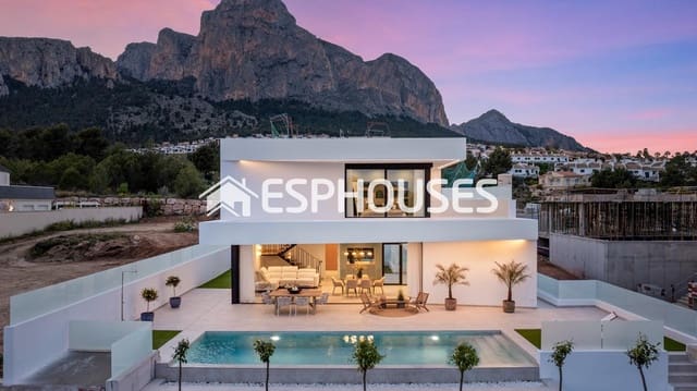 4 Zimmer Villa zu verkaufen in Polop mit Pool Garage - 735.000 € (Ref: 9444249)