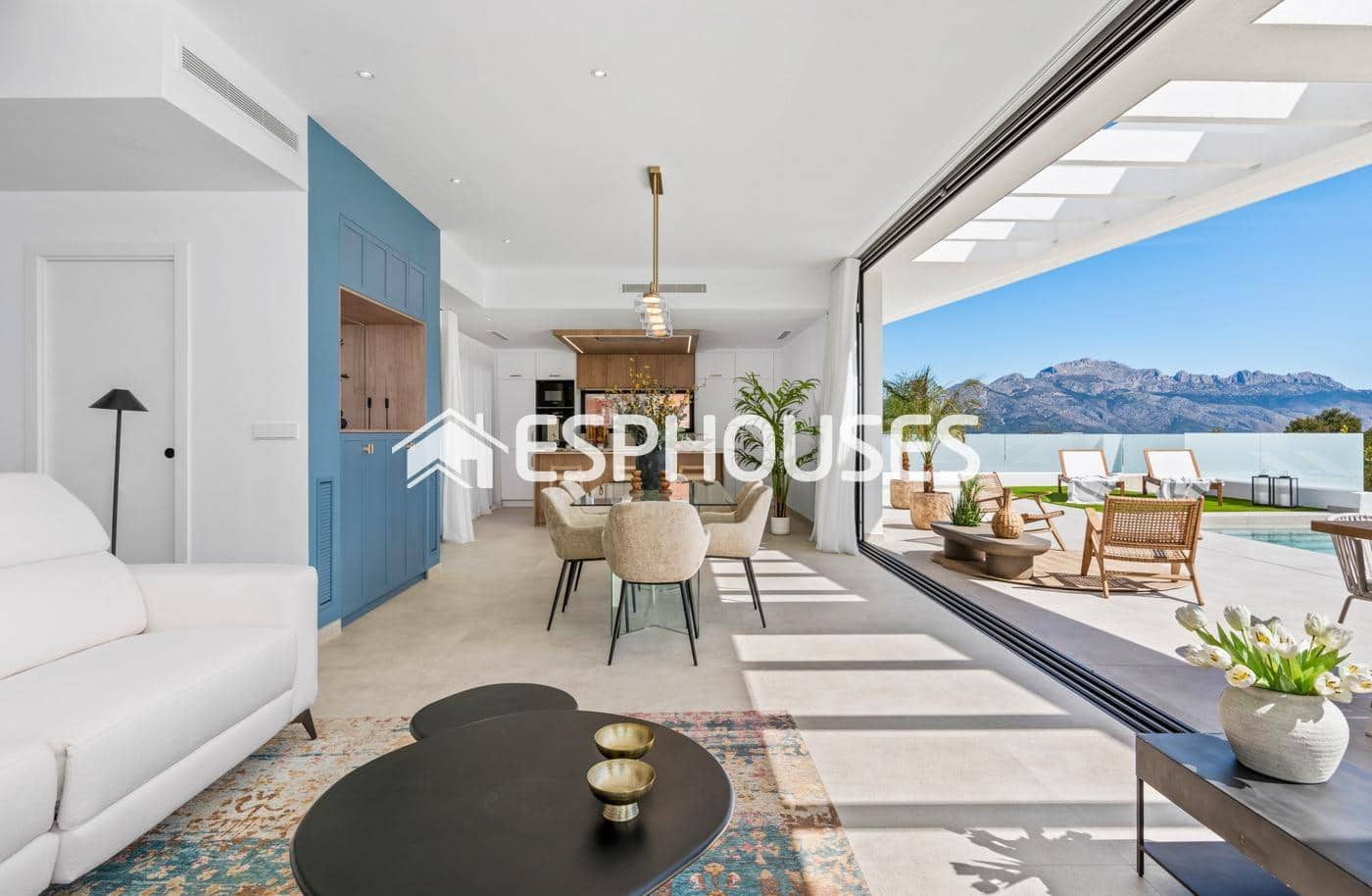 4 Zimmer Villa zu verkaufen in Polop mit Pool Garage - 745.000 € (Ref: 9444251)