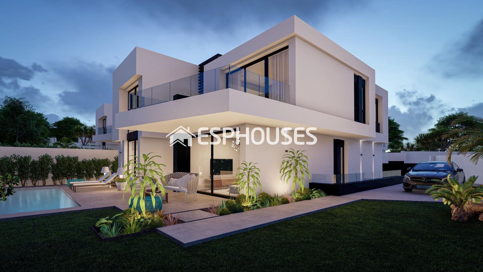 4 chambre Villa/Maison à vendre à La Nucia avec piscine garage - 1 150 000 € (Ref: 9444254)